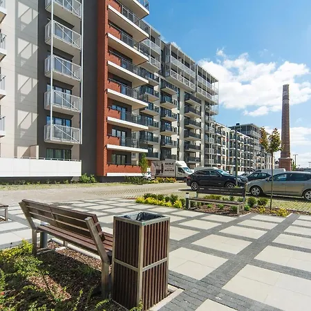 Lodz4rent - Premium 9,6 - Manufaktura D77 - Parking W Cenie * Łódź