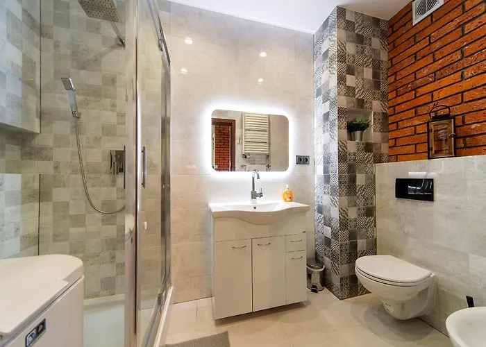 Lodz4rent - Premium 9,6 - Manufaktura D77 - Parking W Cenie Łódź