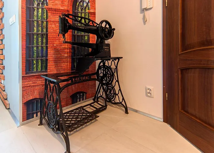 Lodz4rent - Premium 9,6 - Manufaktura D77 - Parking W Cenie Apartamento