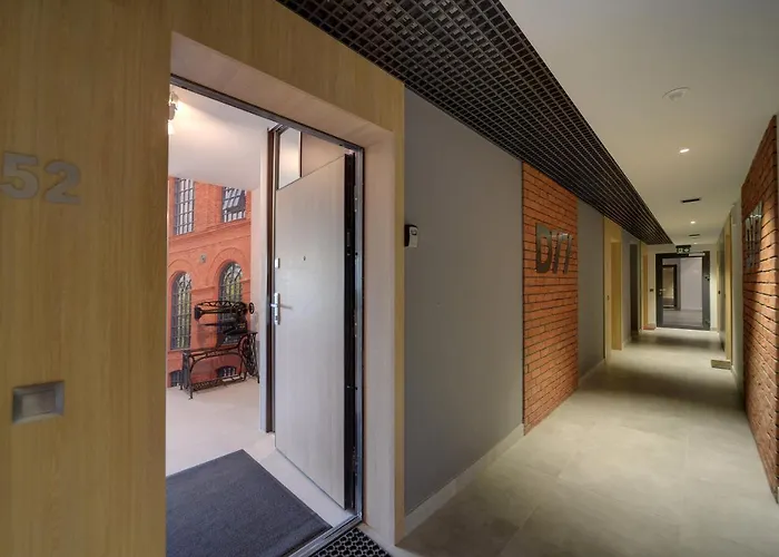 Lodz4rent - Premium 9,6 - Manufaktura D77 - Parking W Cenie Łódź